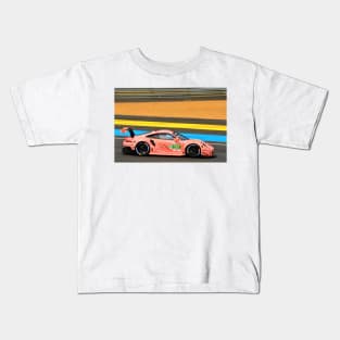 Porsche 911 RSR no92 24 Hours of Le Mans Kids T-Shirt